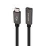 Nanocable Cable Alargador USB-C 3.2 Gen2x2 20Gbps, 1.5m, Negro